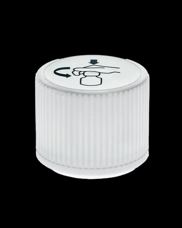 Druck-/Drehverschluss mit Einlage