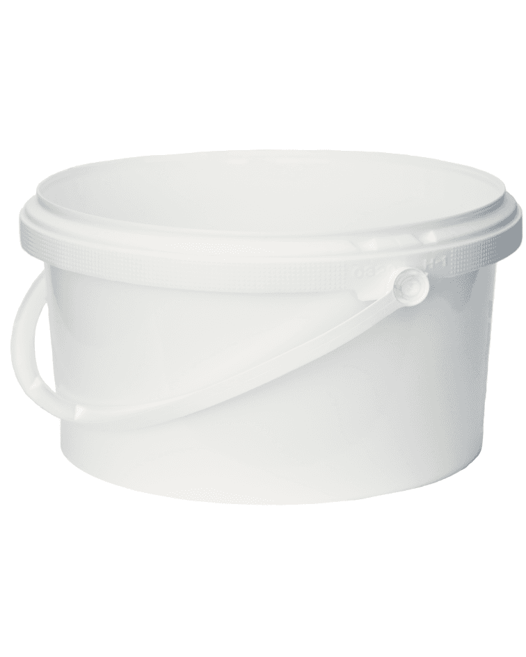 Eimer rund mit Deckel